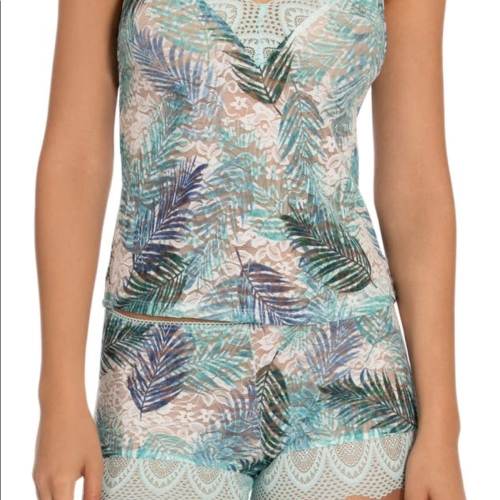 In Bloom by Jonquil Act Naturally Camisole & Shorts Pajamas XS - Picture 6 of 8